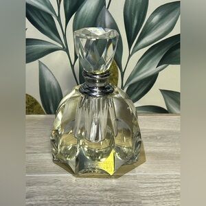 Fifth Avenue Crystal Hand Made Crystal Perfume Bottle